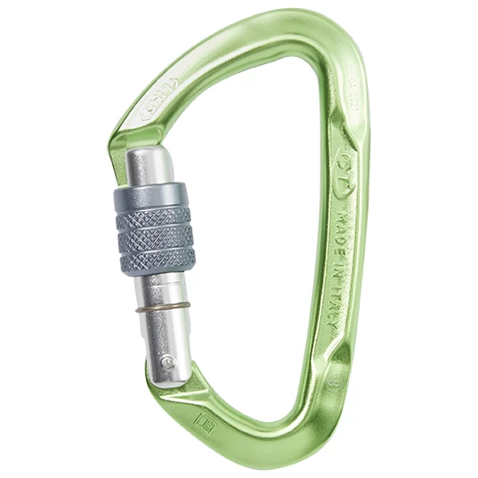 Climbing Technology - Lime Screw Gate - Screwgate Carabiner 4 Climbing Technology - Lime Screw Gate - Screwgate Carabiner - Image 2