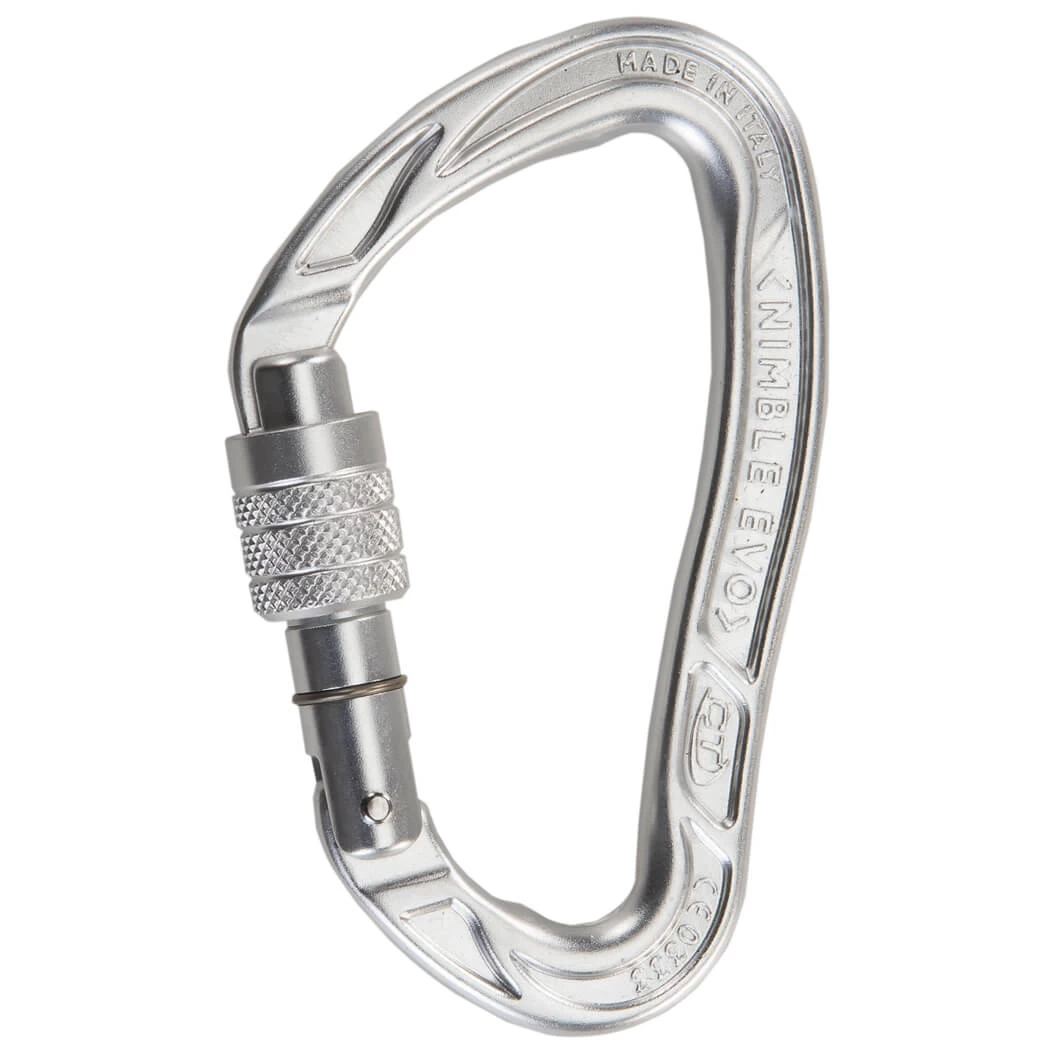 Climbing Technology - Nimble EVO SG - Screwgate Carabiner 4 Climbing Technology - Nimble EVO SG - Screwgate Carabiner - Image 2