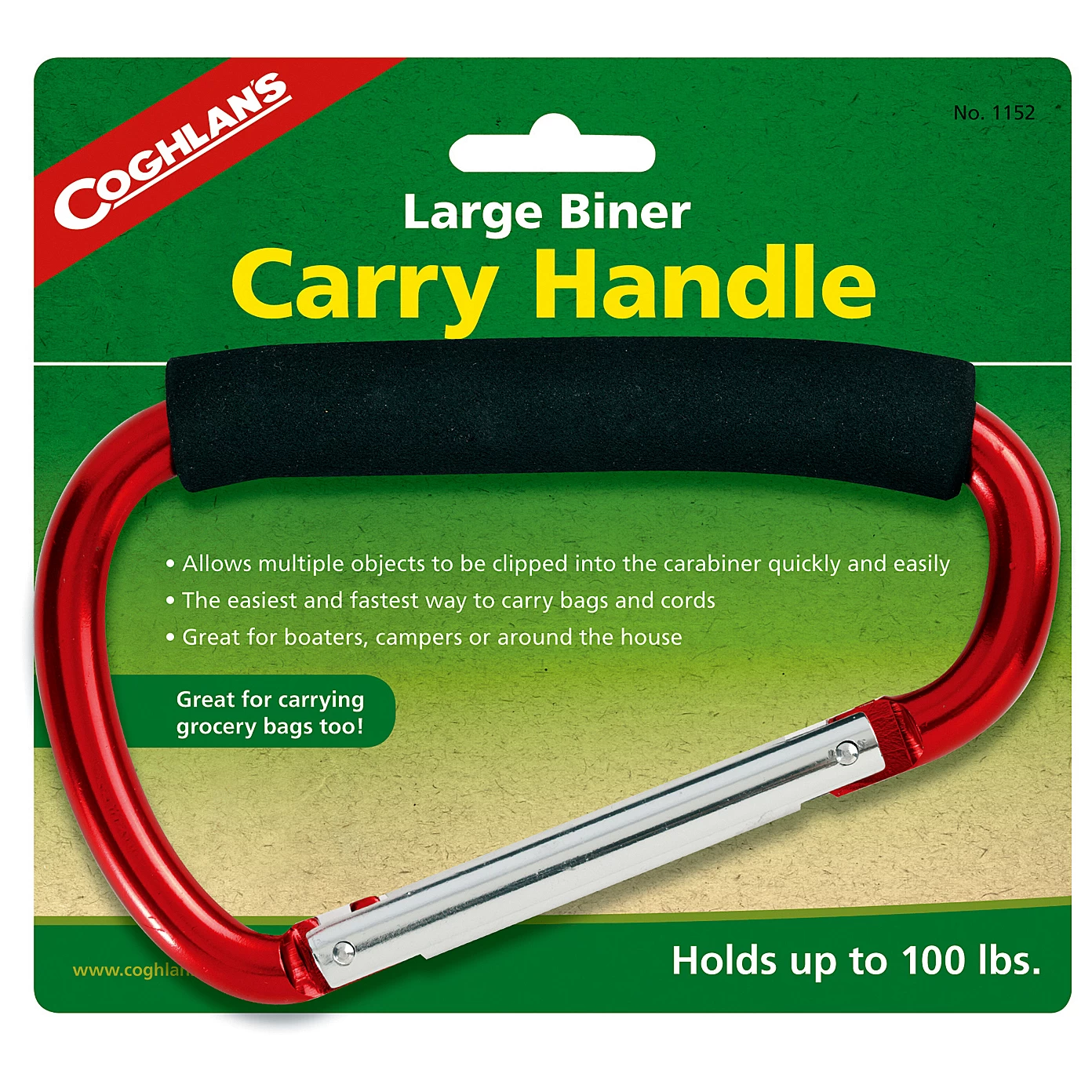 Coghlans - Riesenkarabiner Tragegriff - Gear Carabiner 3 Coghlans - Riesenkarabiner Tragegriff - Gear Carabiner