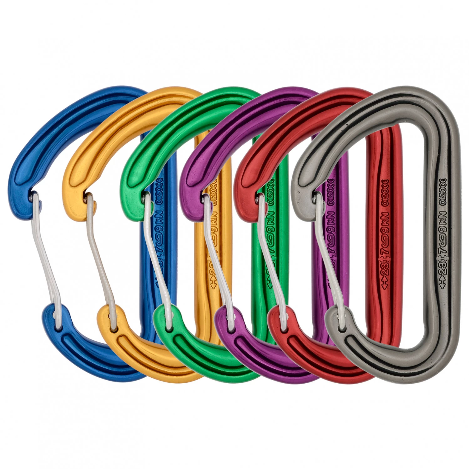 DMM - Phantom Colour 6 Pack - Snapgate Carabiner 3 DMM - Phantom Colour 6 Pack - Snapgate Carabiner