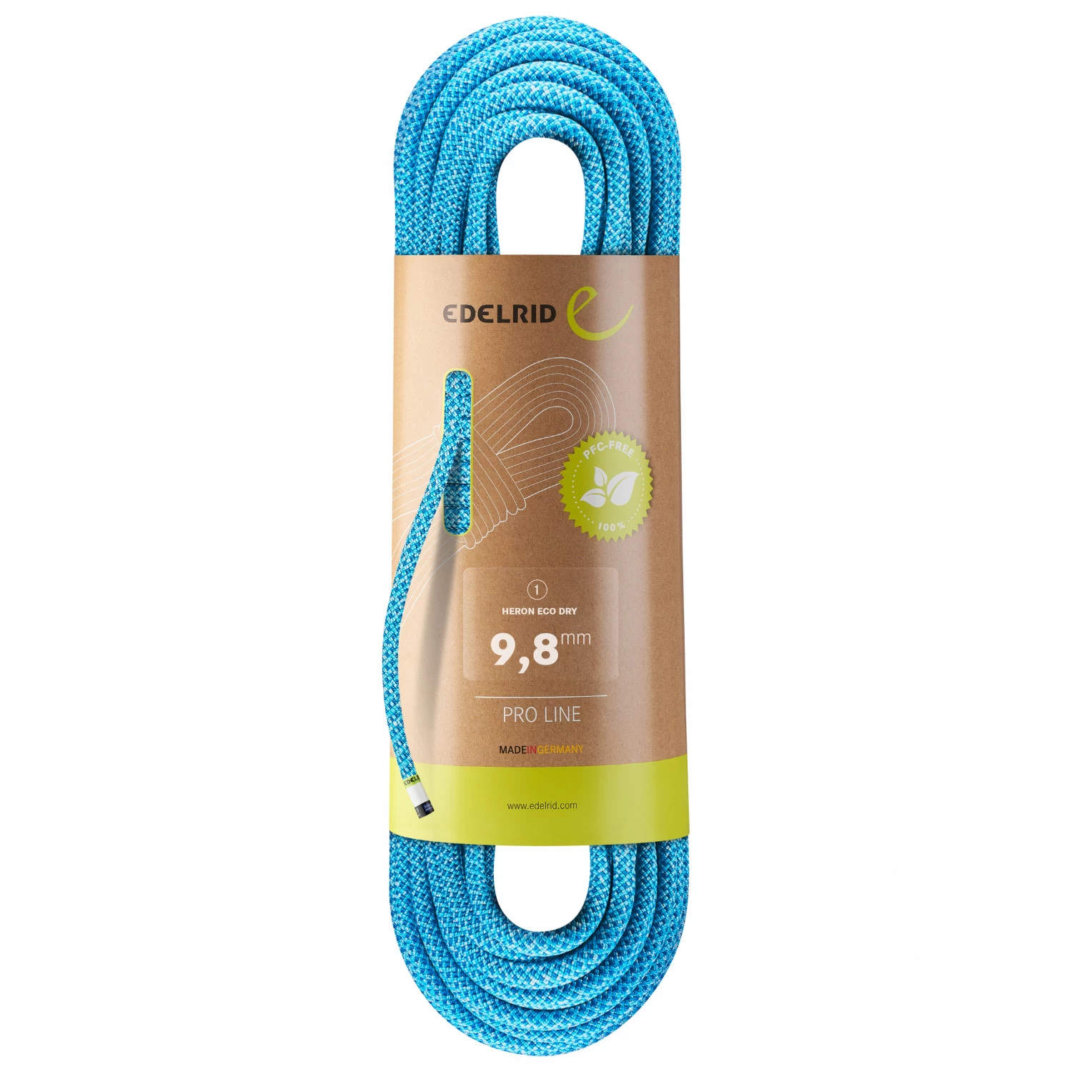 Edelrid - Heron Eco Dry 9,8 - Single Rope 5 Edelrid - Heron Eco Dry 9,8 - Single Rope - Image 3
