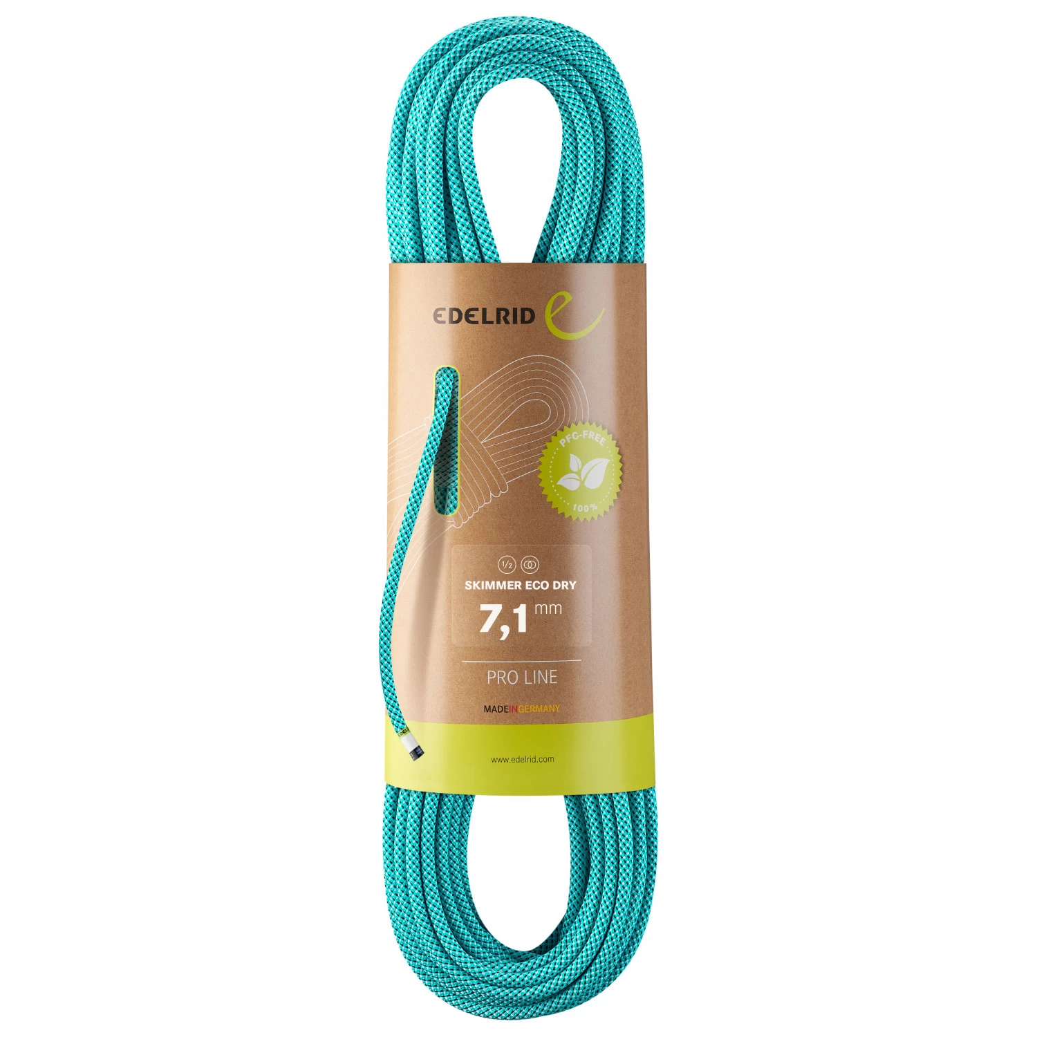 Edelrid - Skimmer Eco Dry 7,1 - Half Rope 2 Edelrid - Skimmer Eco Dry 7,1 - Half Rope