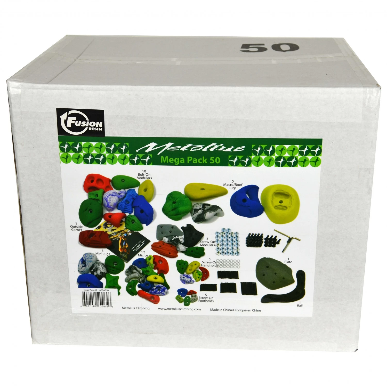 Metolius - Mega Pack 50 - Climbing Holds 3 Metolius - Mega Pack 50 - Climbing Holds