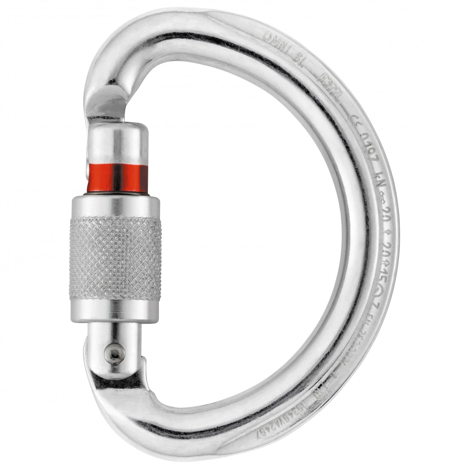 Petzl - Omni Screw-Lock - Screwgate Carabiner 3 Petzl - Omni Screw-Lock - Screwgate Carabiner