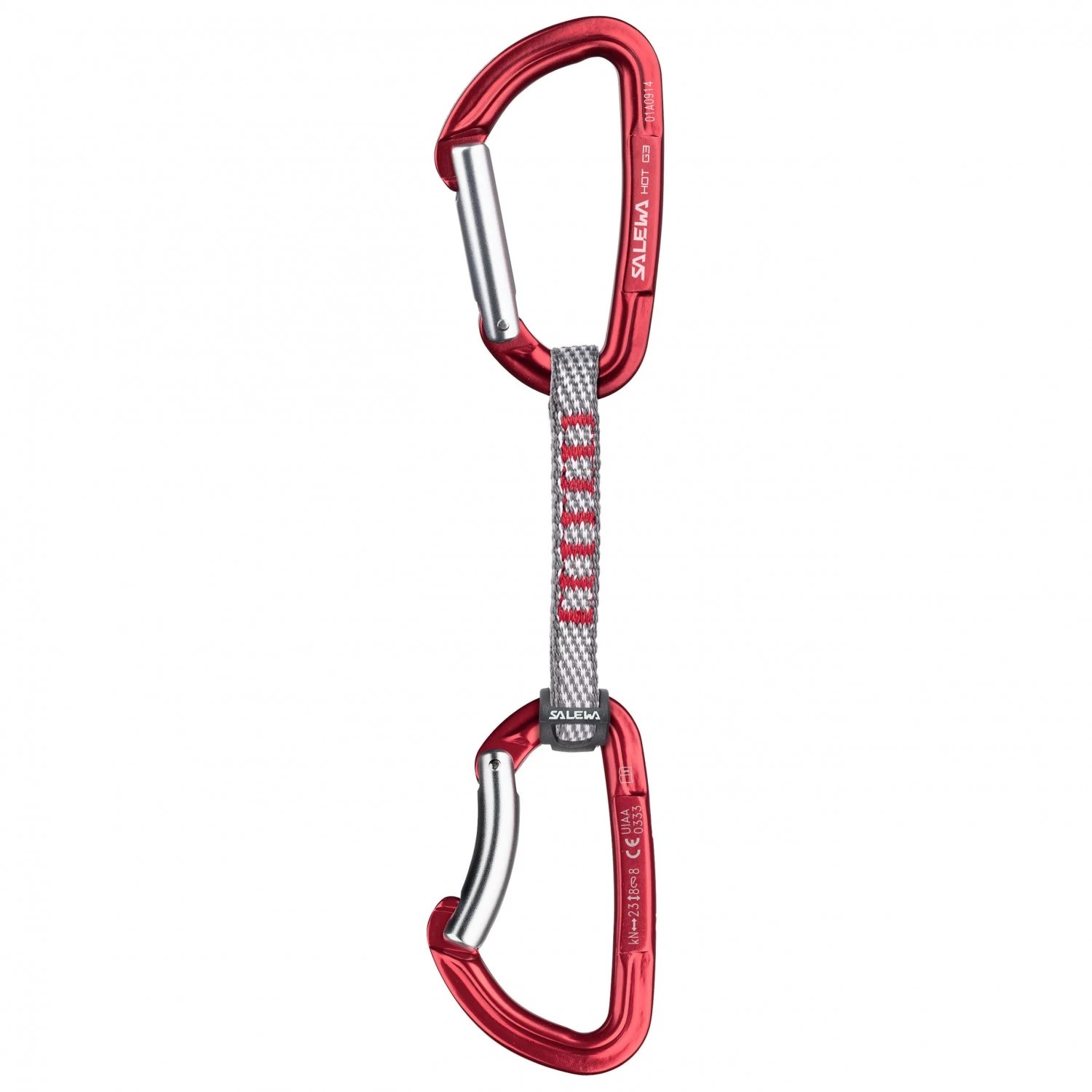 Salewa - Express Set Dyn Hot G3 Straight/Bent - Quickdraw 3 Salewa - Express Set Dyn Hot G3 Straight/Bent - Quickdraw