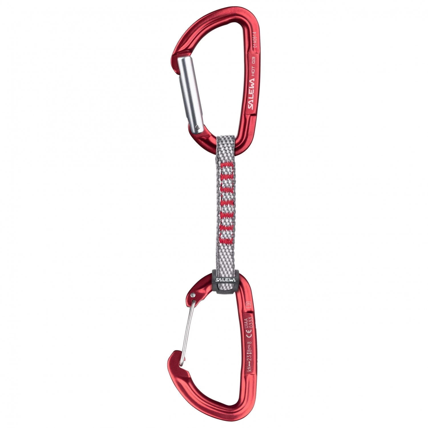 Salewa - Express Set Dyn Hot G3 Straight/Wire - Quickdraw 3 Salewa - Express Set Dyn Hot G3 Straight/Wire - Quickdraw